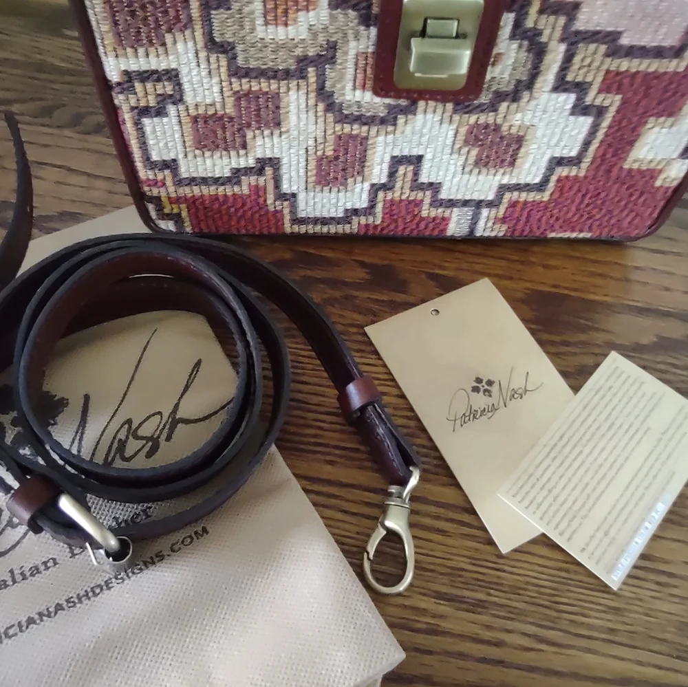 Patricia Nash Peruvian Tapestry Tauria Bag - Picture 16 of 16